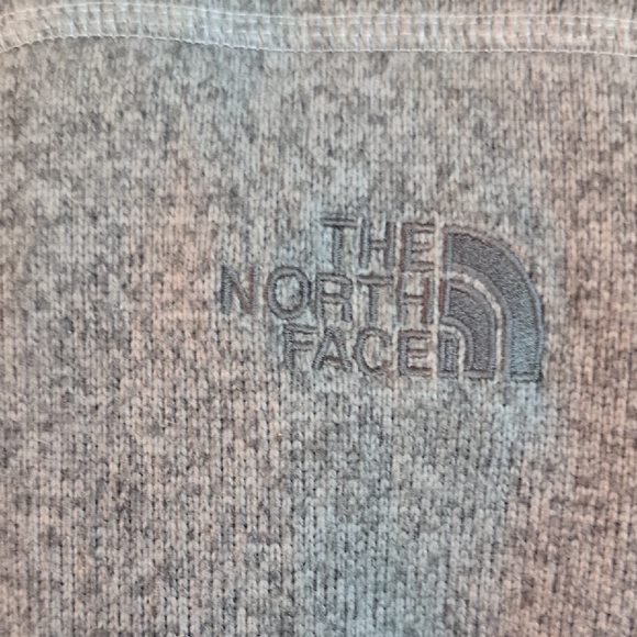 The North Face Men's Gray Zip-Up Sweater - Picture 2 of 5